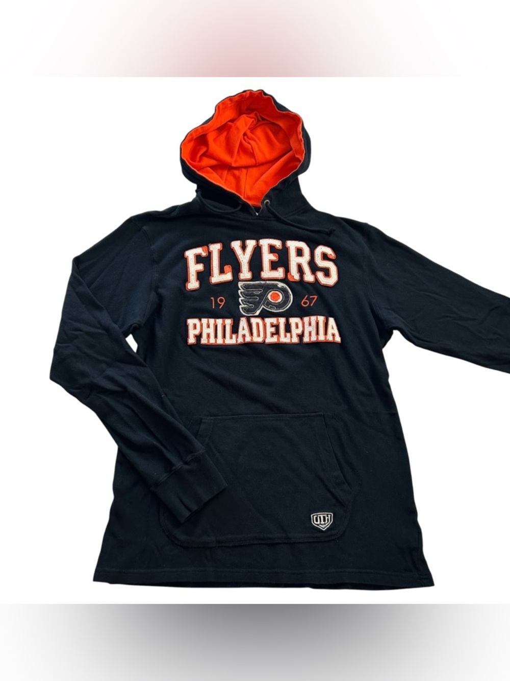 VTG Philadelphia Flyers Old Time Hockey Causeway Collection Hoodie Black Men’s L